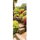 Фотообои FTP-1-07-00003 Деревянная лестница в осеннем саду №1