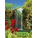 Фотообои Твоя Планета «Водопад Экзотика», Премиум, 194 × 272 см, 8 листов №1