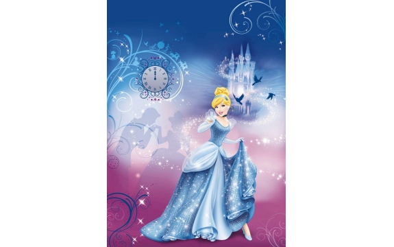 Фотообои Komar 4-407 «Золушка» (Cinderella's Night), 184 × 254 см, 4 листа
