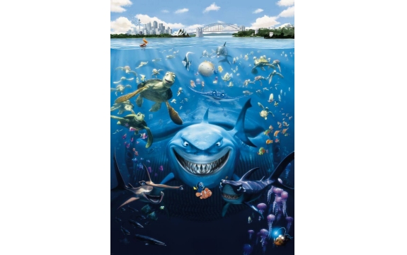 Фотообои Komar 4-406 «Немо» (Nemo), 184 × 254 см, 4 листа