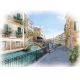 Фотообои Твоя Планета «Улочки Венеции», Премиум, 272 × 194 см, 8 листов №1