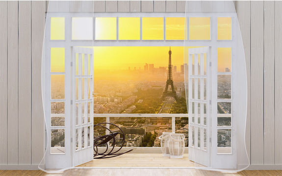 Фотообои MXL-00309 Балкончик в Париже