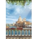 Фотообои FTP-2-14-00055-1 Фреска балкон с видом на Венецию №1